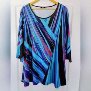 Colorful Striped Dress Or Tunic